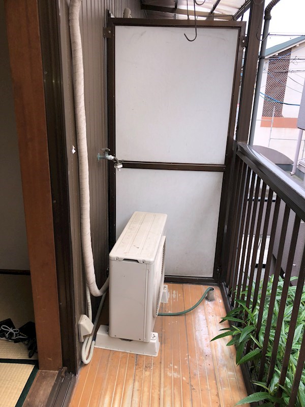 ハイツ光明 ベランダ