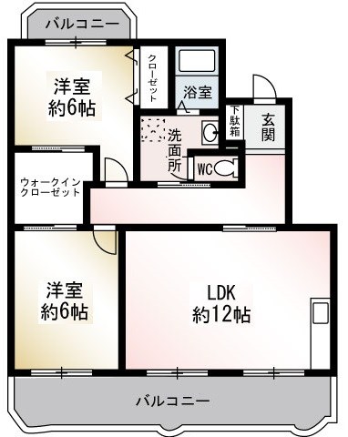 りぶれ97 102号室 間取り