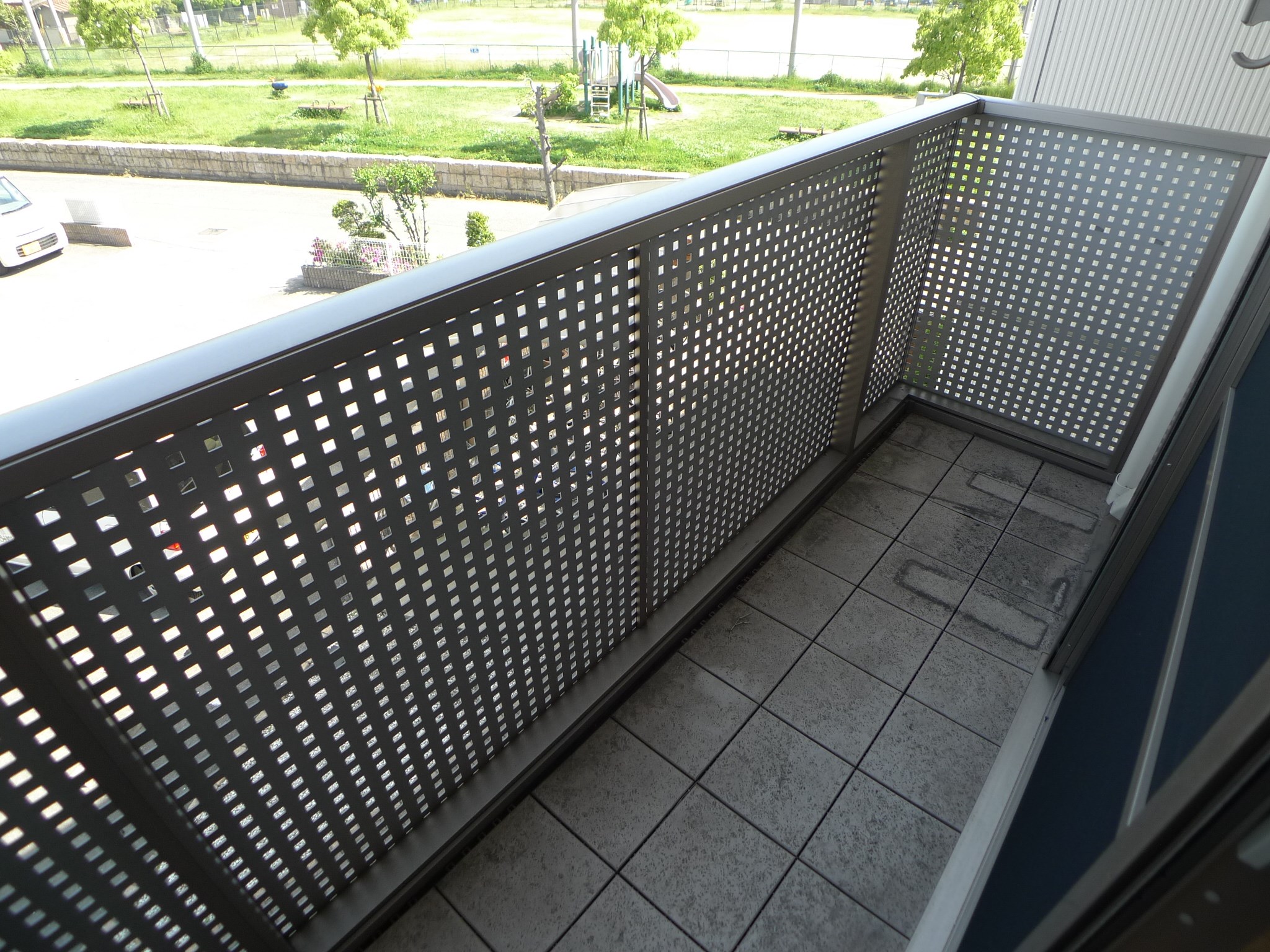 シャーメゾンイケダ ベランダ