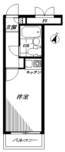 日神ﾊﾟﾚｽ新高円寺 間取り図