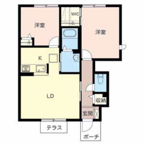 シャーメゾン中津 間取り図