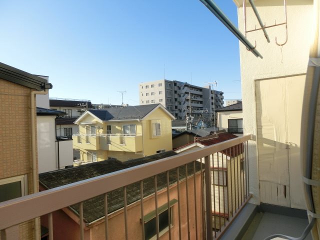 青木グリーンハイツ ベランダ