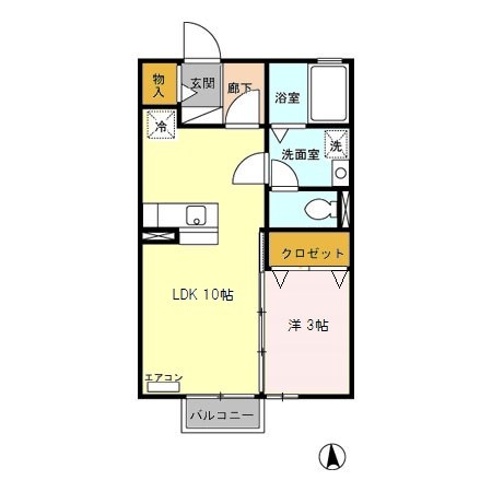 風見鶏 間取り図