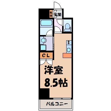 Ｓ－ＦＯＲＴ東別院 間取り図