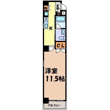 リベルテ桜山 間取り図