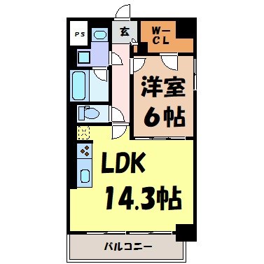 セレブレイト葵 間取り図