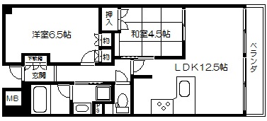イーグルコート三条京阪 間取り