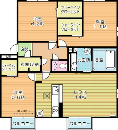 ドリームテュア　 301号室 間取り