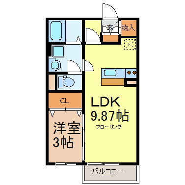 フラリッシュ・ウッド  間取り図