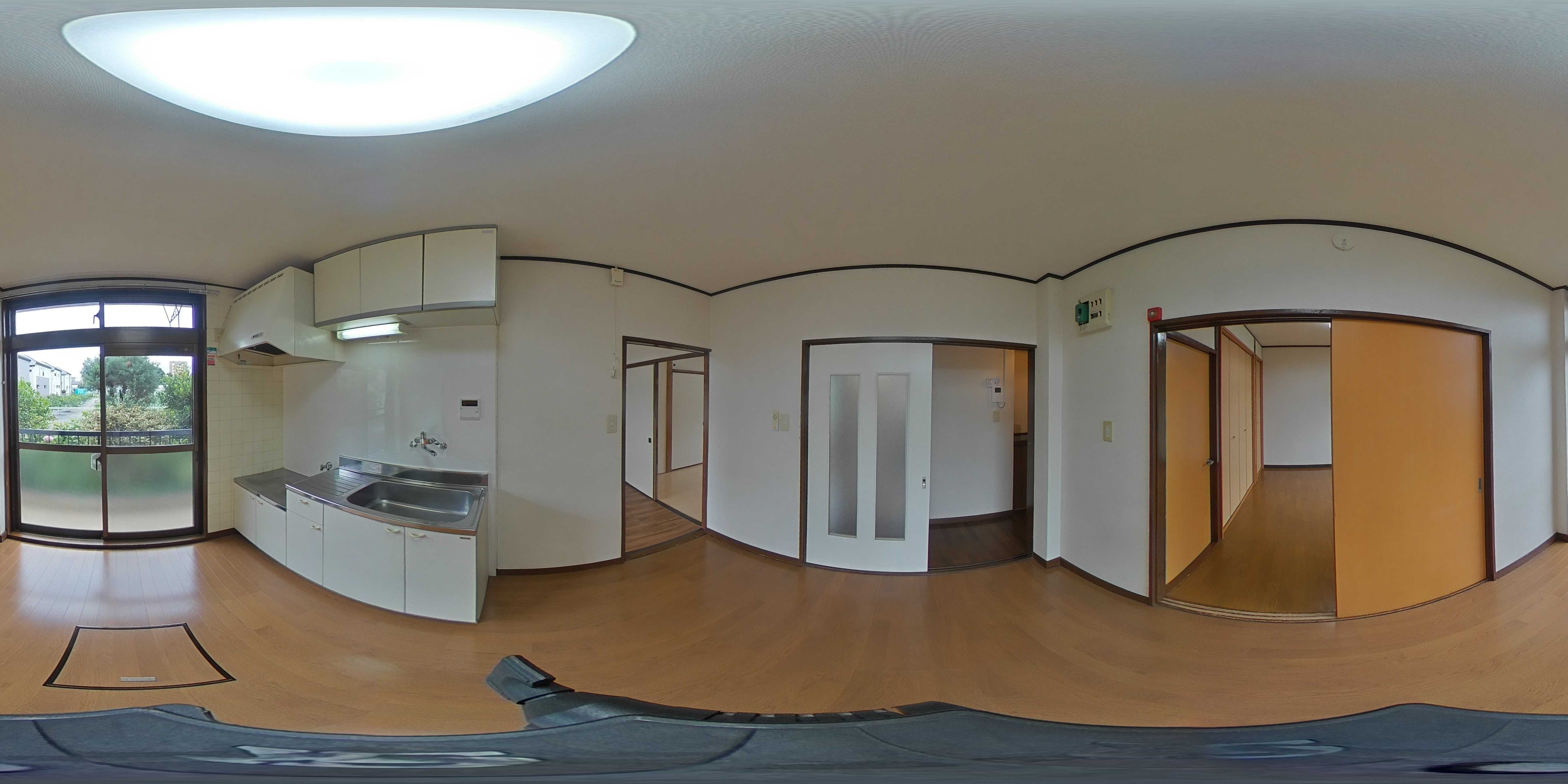 竹下マンション リビング
