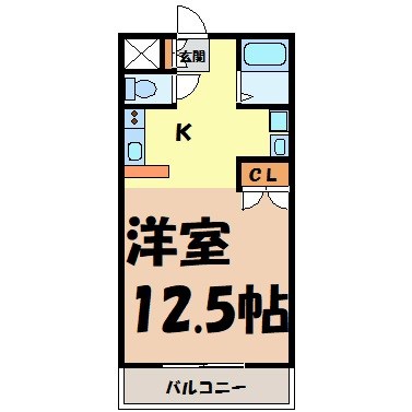 THUマンション 間取り図