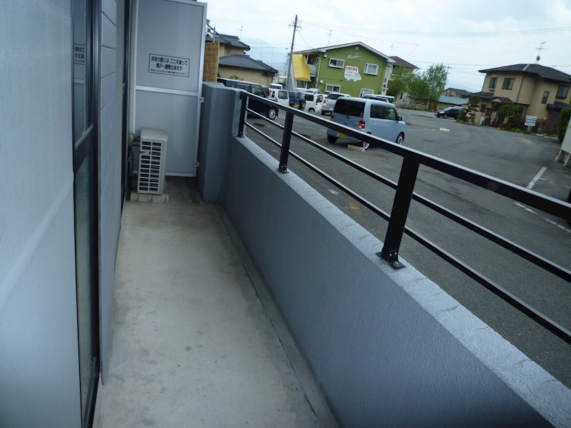 曙町KYハイツ ベランダ