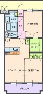 アルコバレーノ 間取り
