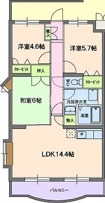 プリマべーラ 間取り図