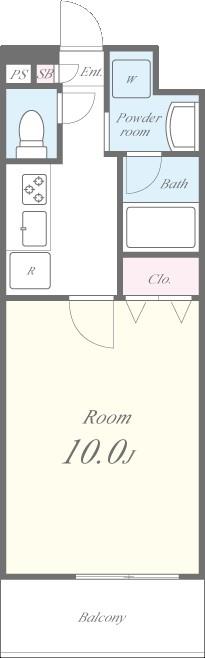 フォーレ山﨑 間取り図