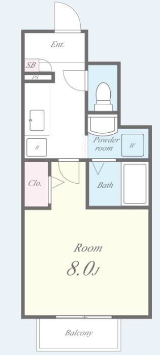 ドルフハイム清福寺 間取り図
