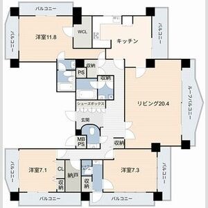 アビタシオン泉 間取り