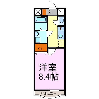 サンアップウェルⅡ 間取り図