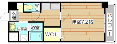 プラネット46 401号室 間取り