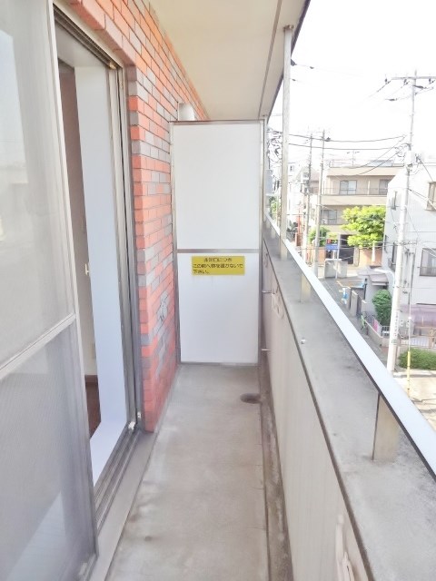 プロスパー目黒本町 ベランダ