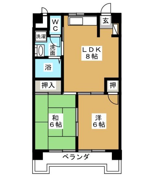 愛知県名古屋市中区丸の内１丁目 間取り