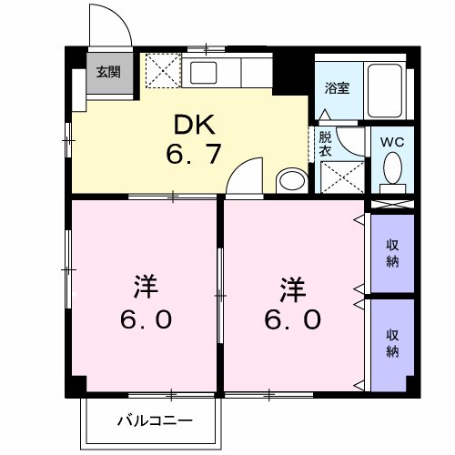 カラコレス 間取り