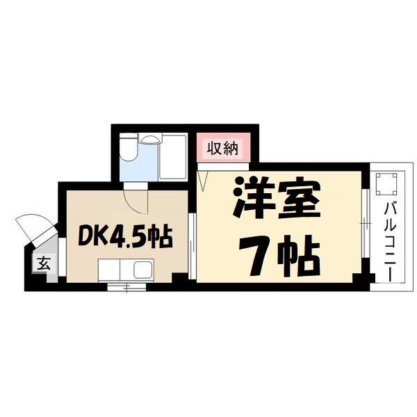 千早ハイリス 間取り図
