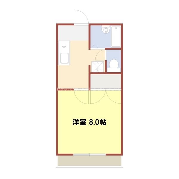 プティメゾンⅣ 間取り図