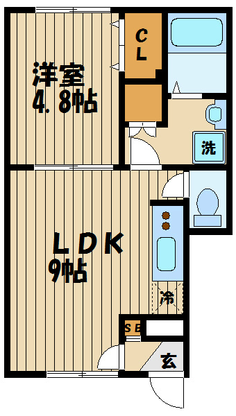 グランドソレイユ 間取り図