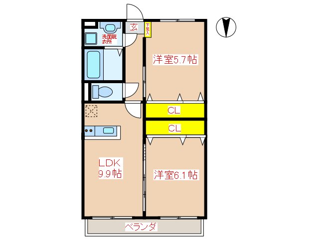 こすもす館 間取り