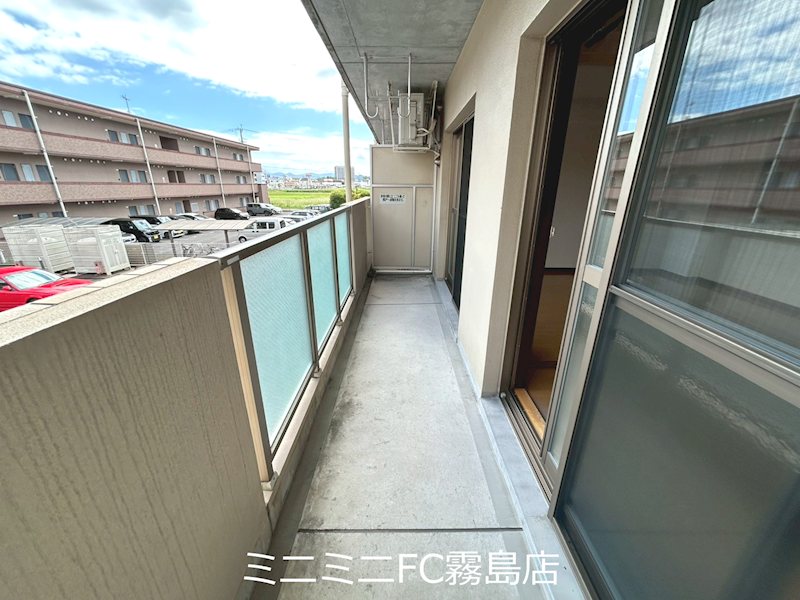 こすもす館 ベランダ
