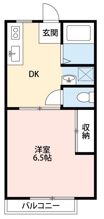サンシティＳ 203号室 間取り