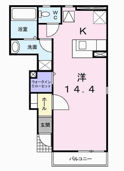フレスクーラ 間取り図