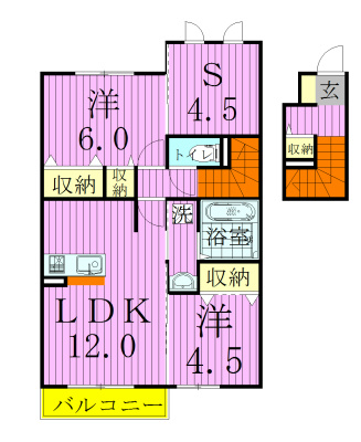 グレイスコート 間取り図