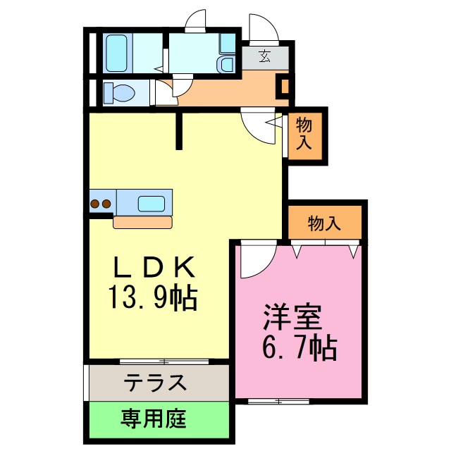 エンジェルステラ 間取り図