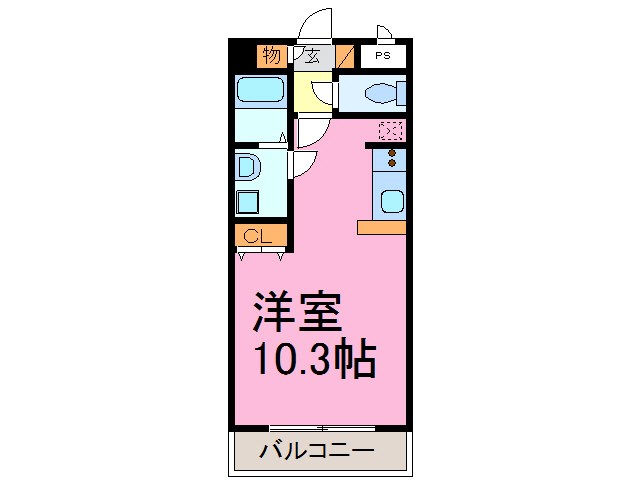 セントフィールドHouji 307号室 間取り