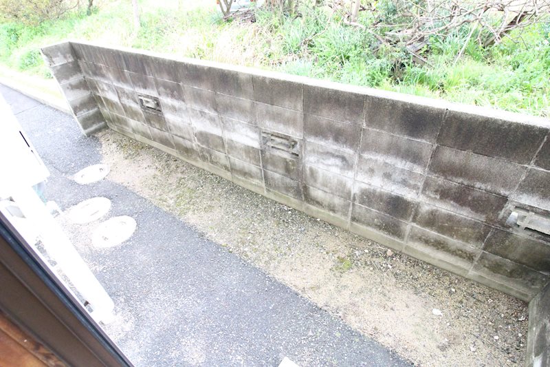 副田ハイツ ベランダ