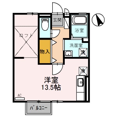 グレースコートファインⅡ 間取り図