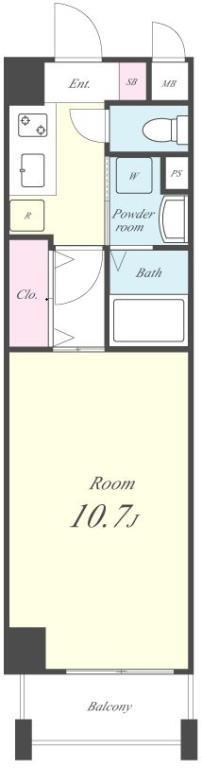 ラ・ヴェルジェ 間取り図