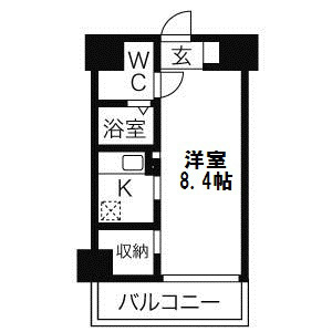 リベール名駅南 間取り図