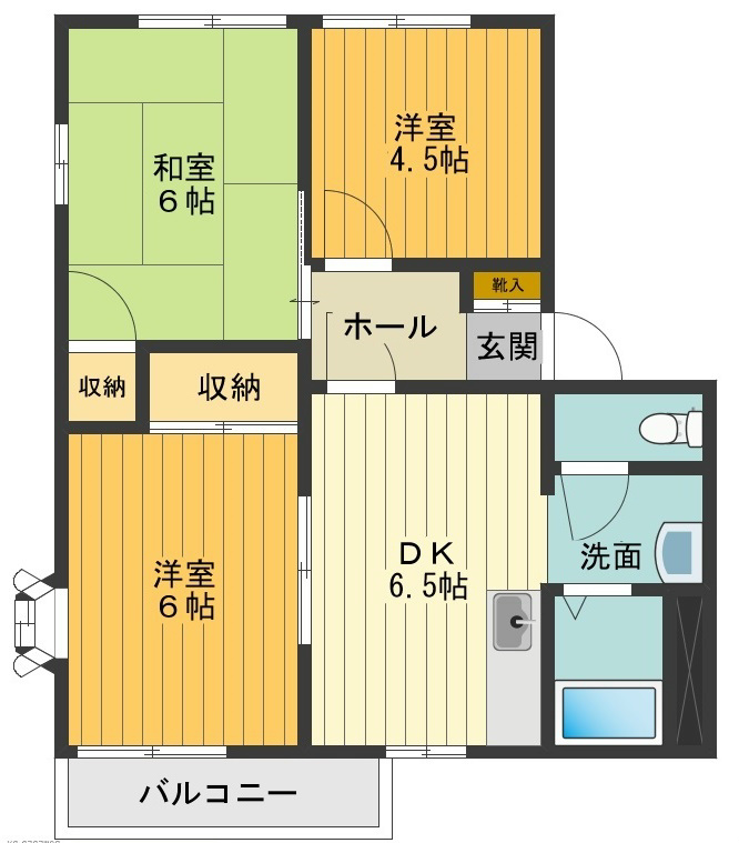 サンレイクコグレ 間取り