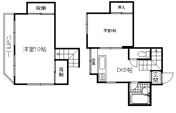 ラヴィアン吉井(店舗相談可) 間取り図