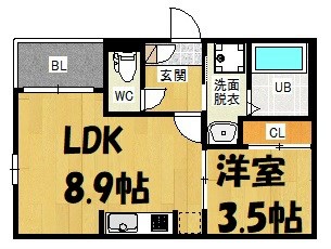 REGALESTナゴヤドーム南 間取り