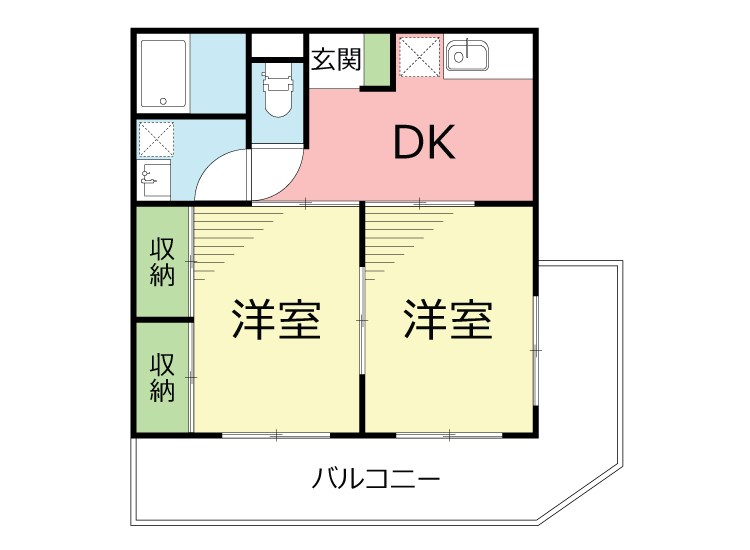 RENOLAZE湘南 101号室 間取り