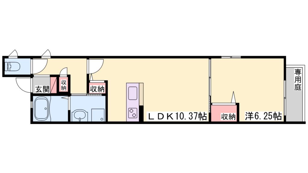 Villa　Luckina 間取り図