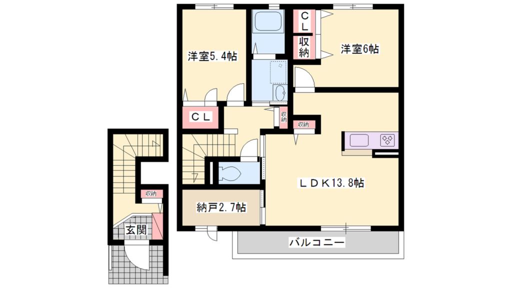 ジラソーレ・パラッツォ 間取り図