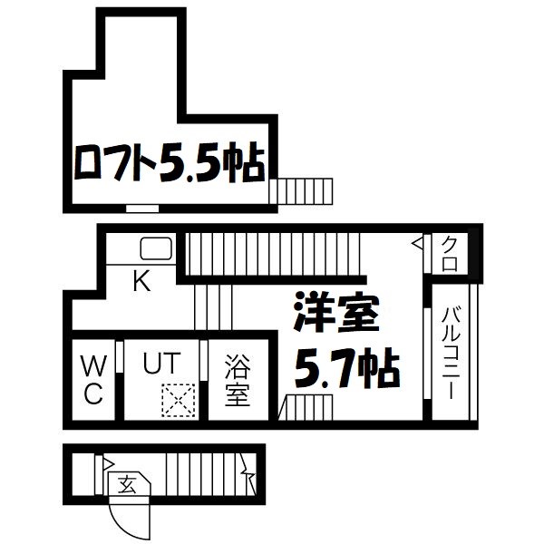 K・Dream堀田 間取り図