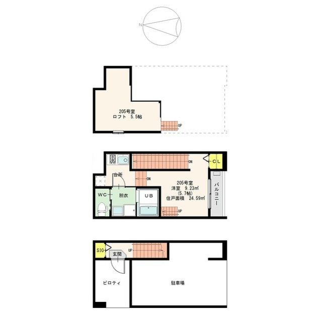 K・Dream堀田 間取り図
