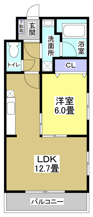 Ｃｈａｒｍａｎｔ 間取り図