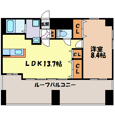 アンシャンテ車道 間取り図